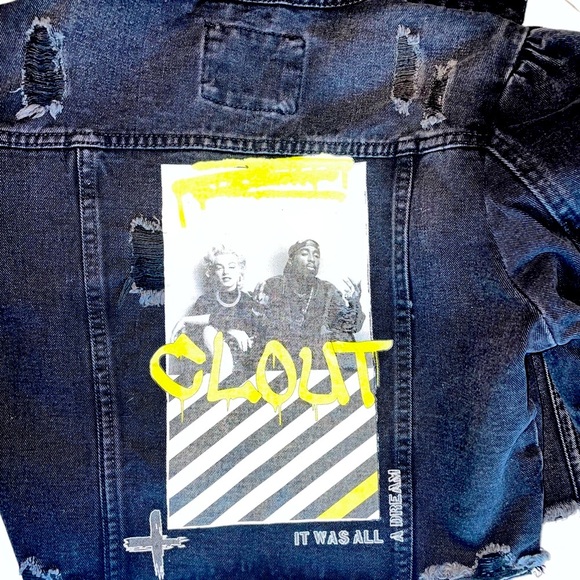 2pac/ Monroe Jean jacket - Picture 2 of 8